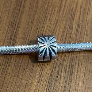 Pandora Sunburst Clip Charm